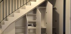 meuble sous escalier